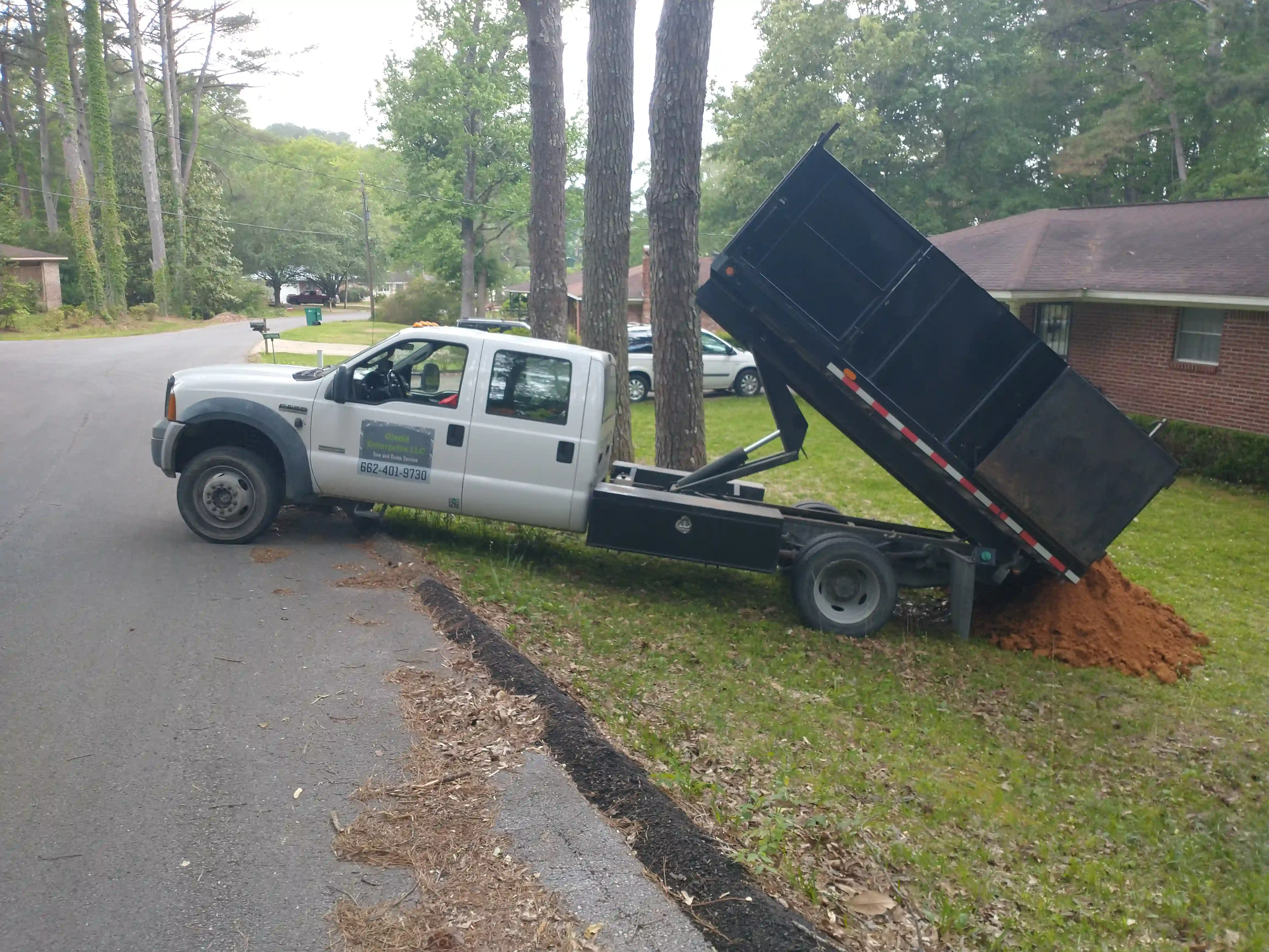 Hauling Wood Chips