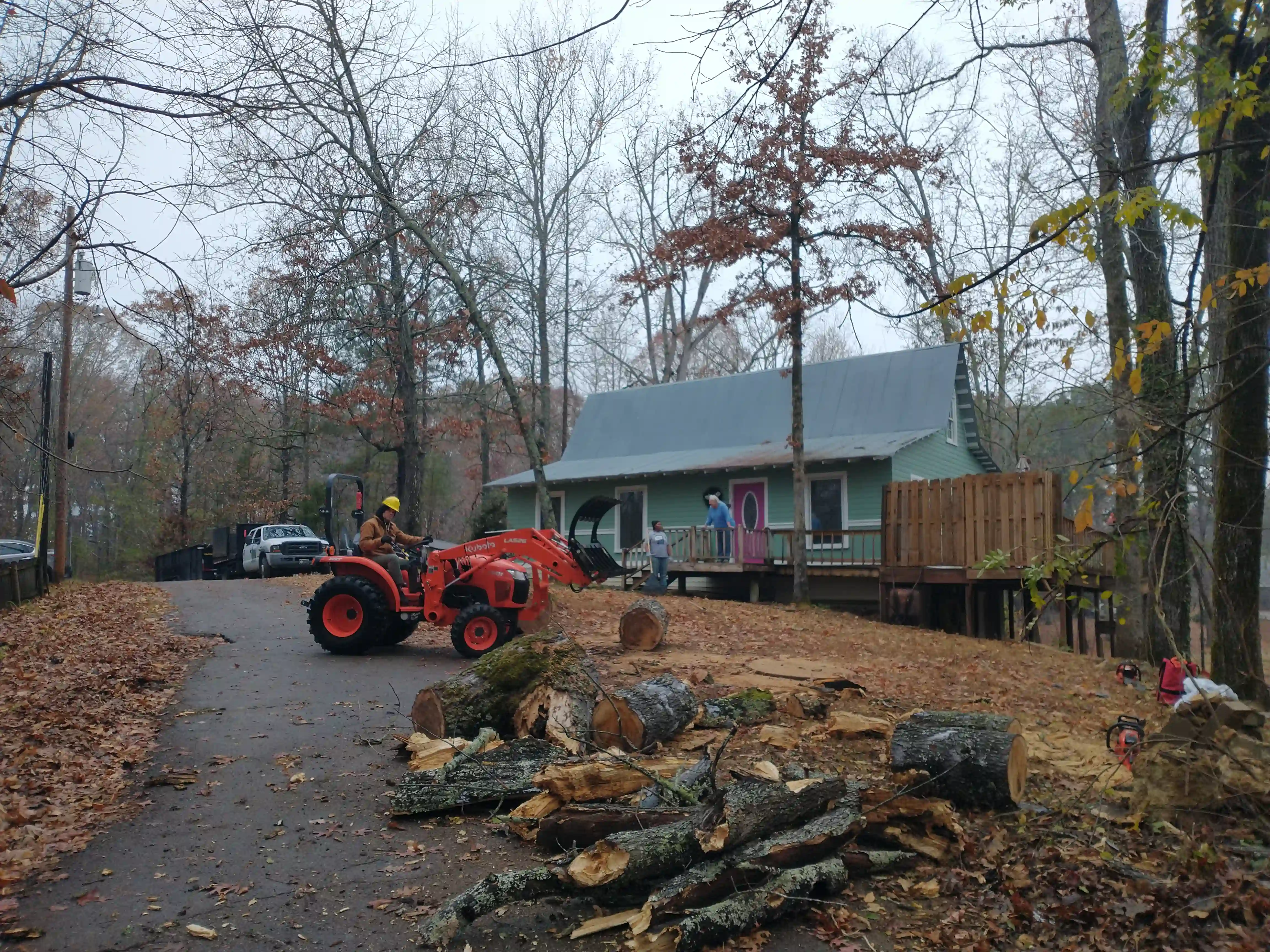 Stacking Cords of Wood